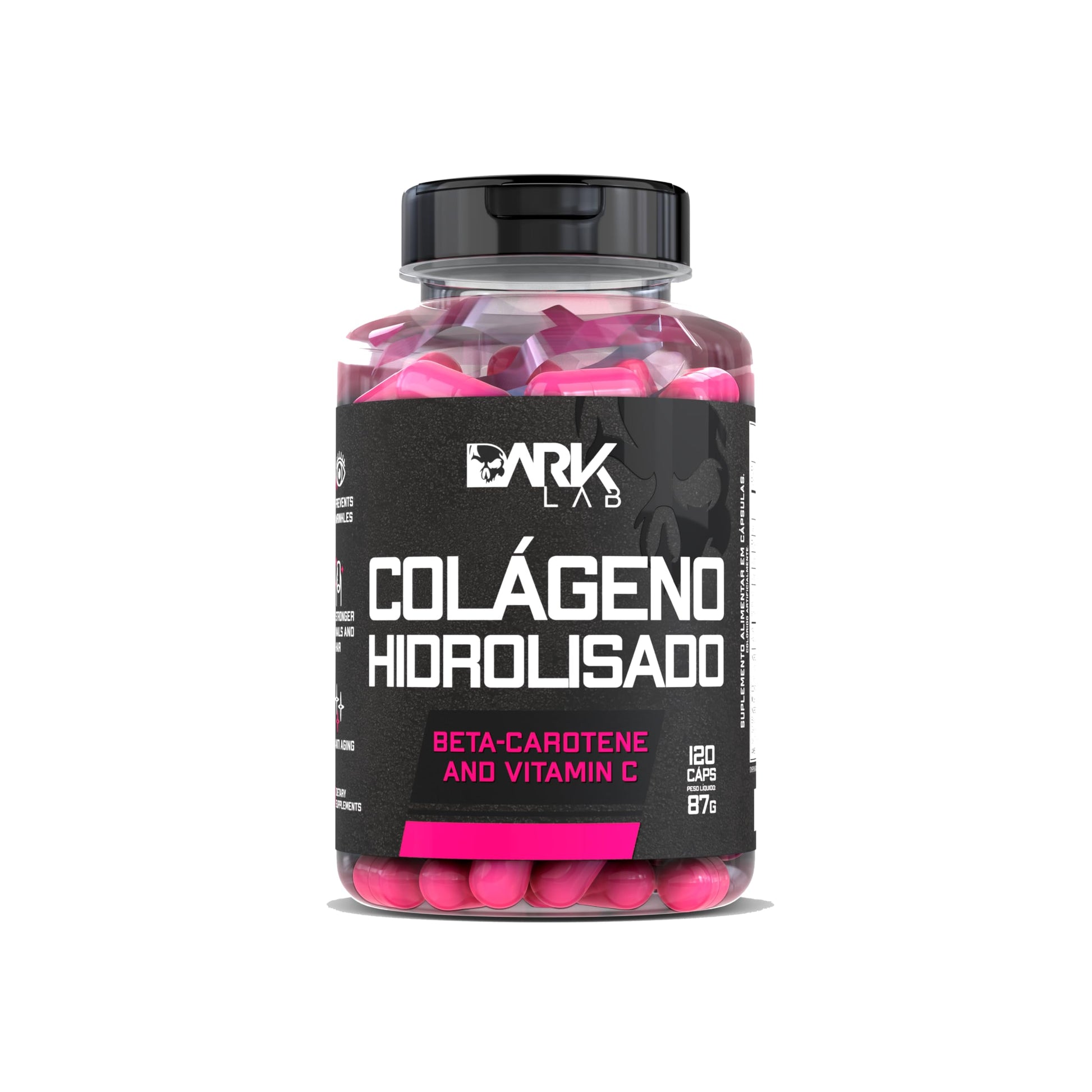 Colageno Hidrolisado 120 Capsulas Dark Lab