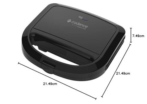 Sanduicheira Elétrica Cadence Toast & Grill, Preta, 750W, 220V, SAN260