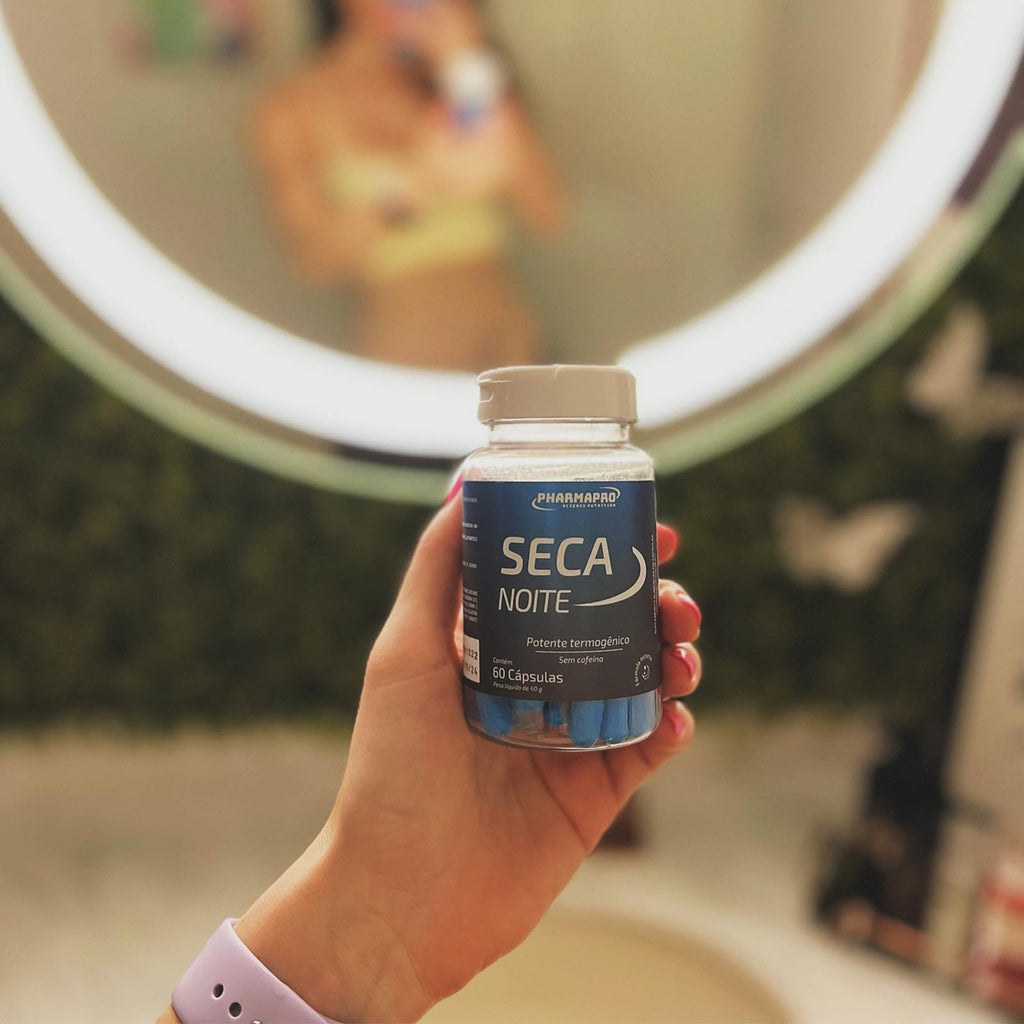 Termogenico Premium Dia e Noite Formula Noturna e Diurna Com e Sem Cafeina Potes 60 Capsulas Materia Prima Importada