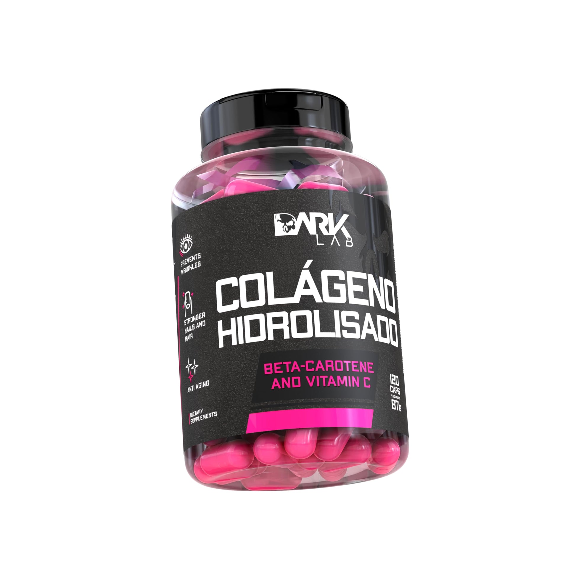 Colageno Hidrolisado 120 Capsulas Dark Lab